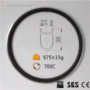 700C 38x23mm Clincher Alloy Brake Surface Carbon Road Bike Rim